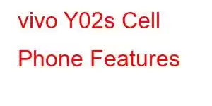 vivo Y02s Cell Phone Features