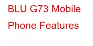 BLU G73 Mobile Phone Features