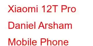 Xiaomi 12T Pro Daniel Arsham Mobile Phone Features