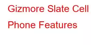 Gizmore Slate Cell Phone Features