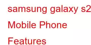 samsung galaxy s22 Mobile Phone Features